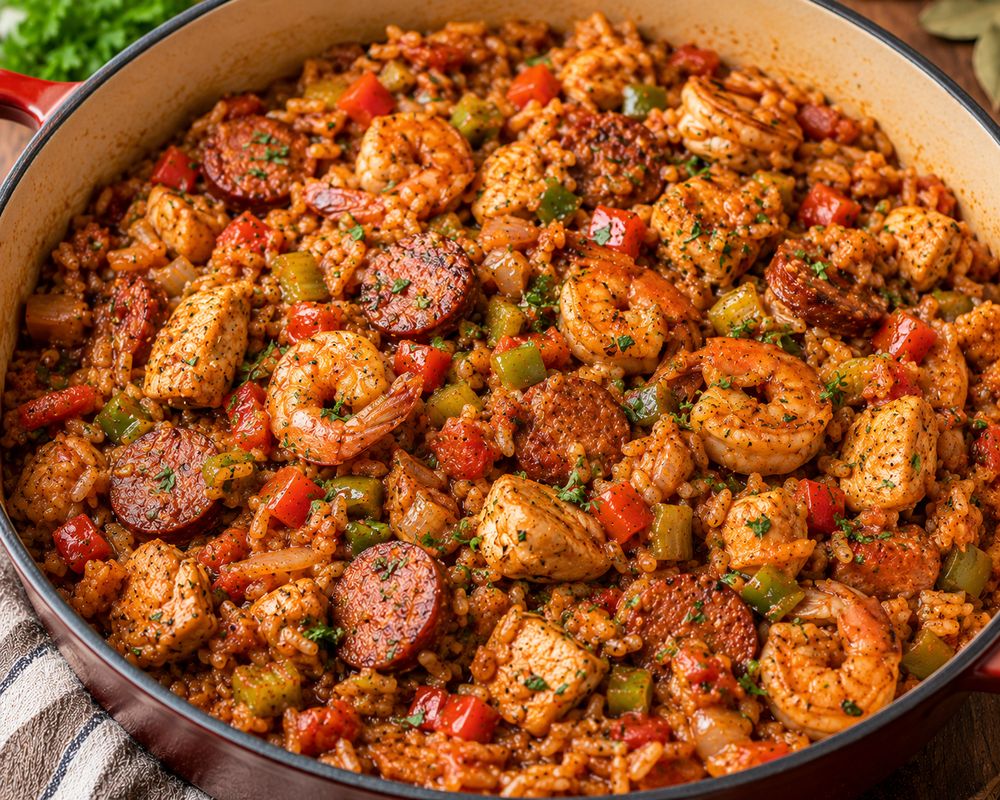 Budget Jambalaya: Stretching Andouille Across Eight Servings