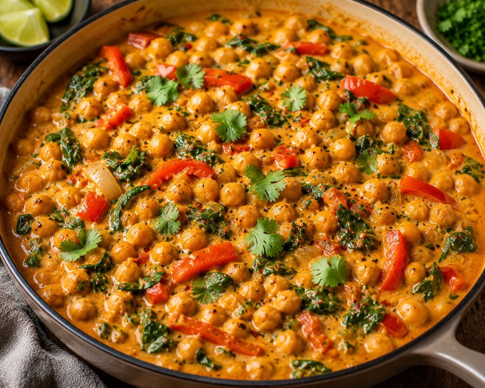 Coconut Curry Chickpeas: A Meat-Free Pot That Still Feels Rich