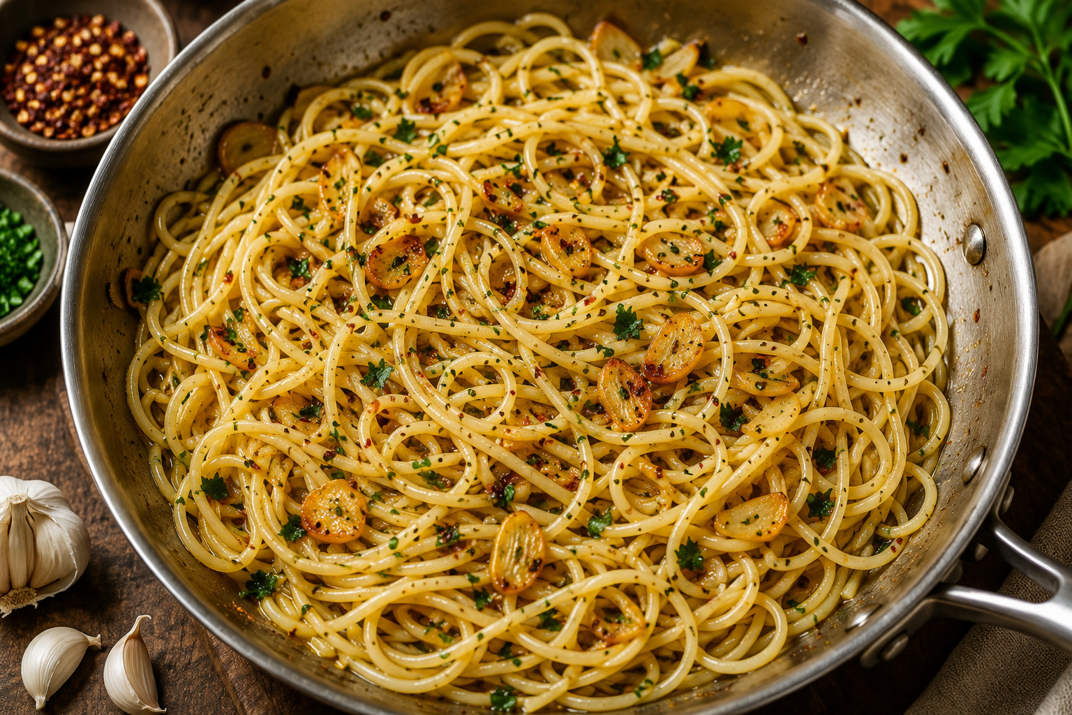 Garlic & Oil Pasta Blueprint