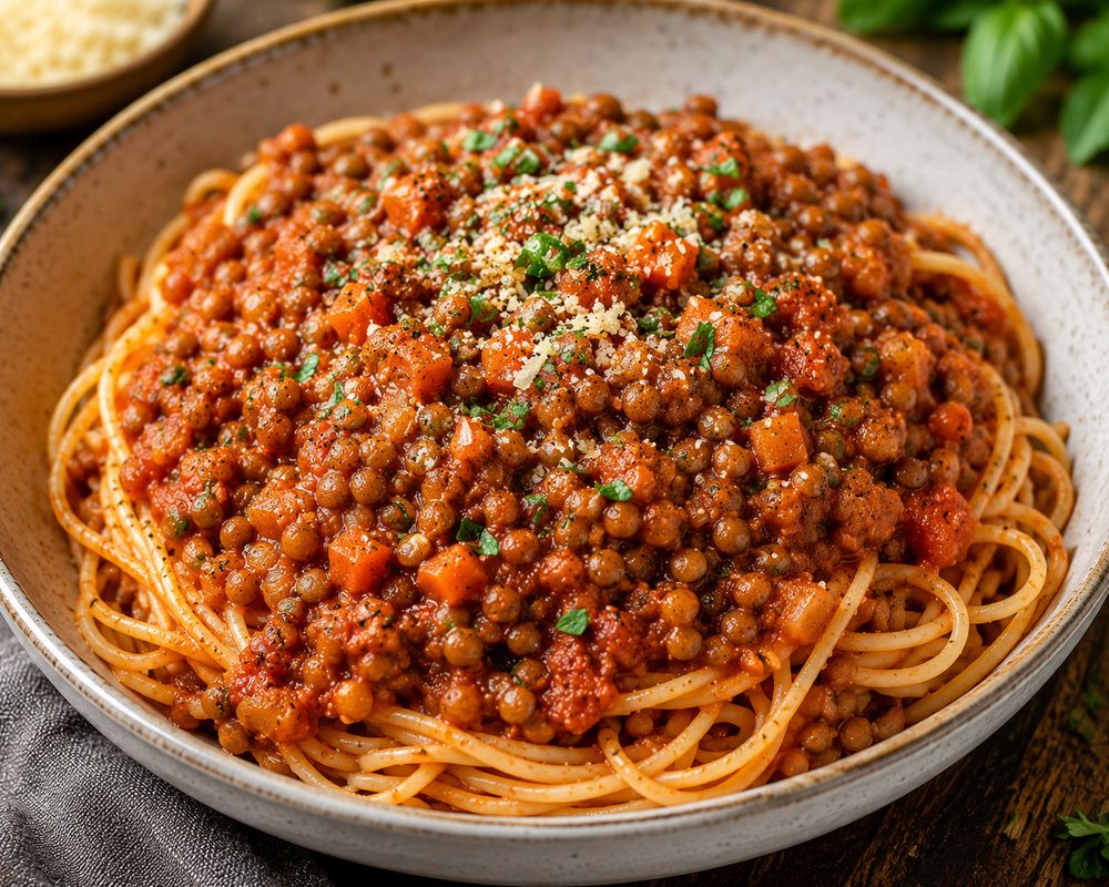 Lentil Bolognese: Replacing Ground Beef Without Losing the Umami