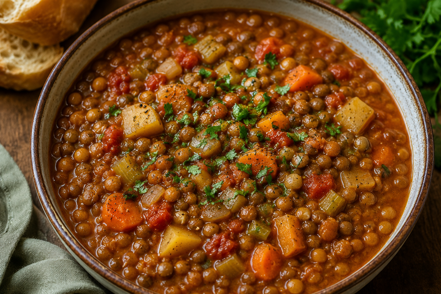 Loaded Lentil Stew Matrix