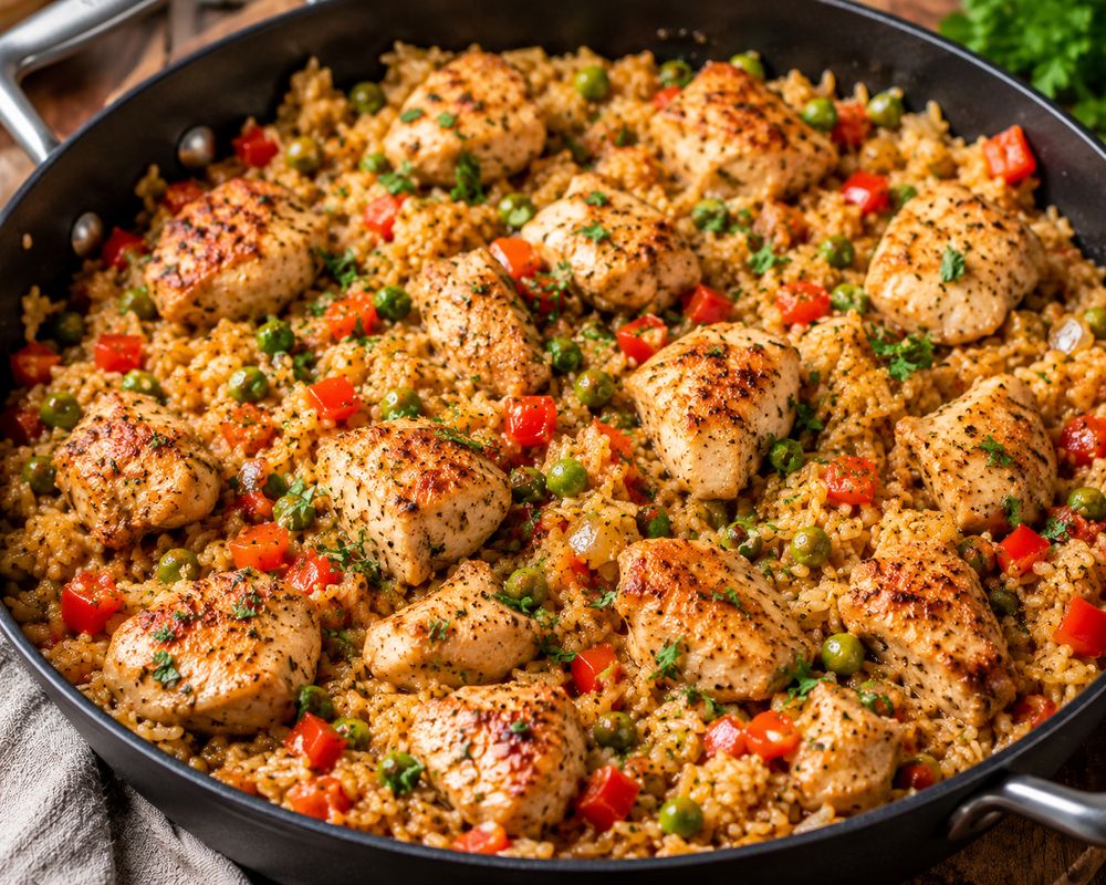 One-Pot Chicken & Rice